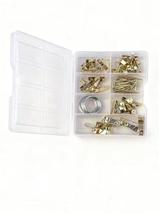 Kit <span class=keywords><strong>de</strong></span> crochets photo pour la maison, supports muraux DIY pour cadres, crochets <span class=keywords><strong>de</strong></span> suspension, clous en fer, ensemble d'outils <span class=keywords><strong>de</strong></span> quincaillerie - Product Image 3