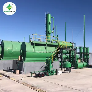 Small scale waste engine oil distillation plant to diesel with report