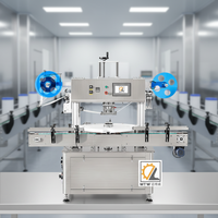 Machine de scellage thermique rotative automatique MTW pour seaux et boîtes de lingettes humides en aluminium