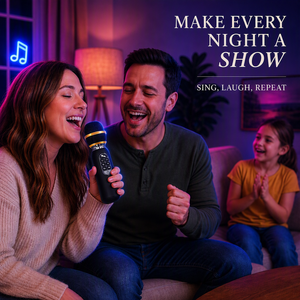 Microfone Sem Fio Portátil, Sistema de Microfone Karaoke, Suporte para Gravação de Voz para Estúdio - Product Image 4