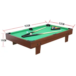 Best Seller Children's Indoor Mini Billiards Game Pool Table with Durable MDF Cushion and PVC Pocket for Kids Pool Sport