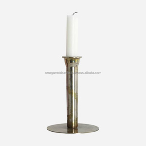 Portavelas Decorativo Metálico de Estilo Antiguo en Oferta para Decoración del Hogar - Product Image 1