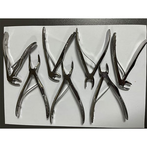 Jeu de 10 pinces d'extraction dentaire en acier inoxydable, outils chirurgicaux pour l'extraction des dents, pour adultes et enfants. - Product Image 2