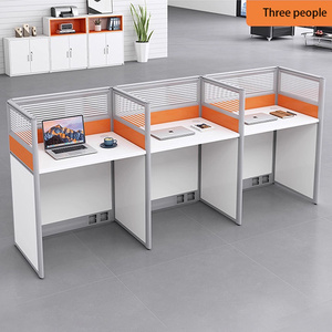 Estación de trabajo de oficina barata, escritorio de oficina, estación de trabajo moderna, muebles de fábrica, mesa De Oficina - Product Image 5