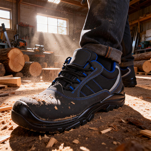 Scarpe Antinfortunistiche da Uomo a Taglio Basso con Punta in Acciaio e Suola Anti-Impatto, Impermeabili e Resistenti a Olio e Acqua per Lavori Edili - Product Image 5