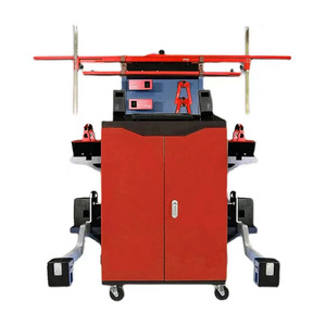 Machine d'alignement à quatre roues mobile de remorque d'autobus de camion avec la technologie Bluetooth CCD pour un alignement précis - Product Image 5