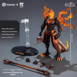 ฟอนด์จอย กลอรี่คิง ฟิกเกอร์ซุนหงอคง ฮันซิน ขนาด 1/9 โมเดลแอคชั่นฟิกเกอร์ พีวีซี ประกอบเอง ของตกแต่ง ซีรีส์ อนอร์ คิงส์ รุ่นแม่บ้าน - Product Image 5