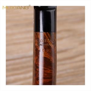 Muxiang Handmade Briar Wood Pipe 9mm Tenon Joint Straight Type Tobacco Pipe - Product Image 4