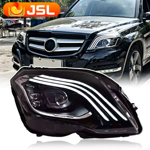 Feux de voiture pour X204, projecteur de phare, lentille, classe GLK, GLK250, signal dynamique, phare, GLK300, phares LED, <span class=keywords><strong>DRL</strong></span> automobile - Product Image 1