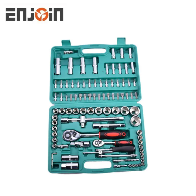 ENJOIN Hand Tools Impact Socket Sets - 92PCS Amazon & eBay hot