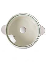Pot à soupe en céramique de conception européenne Zunck avec couvercle en verre - Résistant au four, compatible gaz et induction, luxueux, de haute qualité, pour un usage domestique, grande capacité