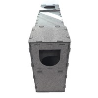 Nouveau Nid pour Chat en Fibre Chimique Multi-couches et Double-couche, Assemblage Aléatoire, Sans Occupation, Anti-griffures, Villa Verticale pour Chat Toutes Saisons
