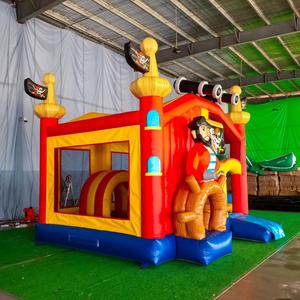 Château gonflable à thème pirate avec toboggan, qualité commerciale, combo pour fêtes et événements pour enfants, trampoline robuste pour <span class=keywords><strong>location</strong></span> - Product Image 3