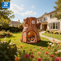Tente gonflable personnalisée en forme de tronc d'arbre, tente de maison dans les arbres pour la publicité, la décoration et les accessoires de scène