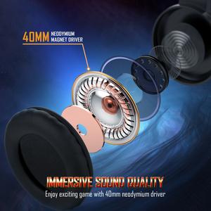 Ancreu <span class=keywords><strong>ONIKUMA</strong></span> <span class=keywords><strong>K19</strong></span>ชุดหูฟังสำหรับเล่นเกม,ชุดหูฟังสำหรับเล่นเกม RGB LED PS4 PC ราคาถูกมีประสิทธิภาพคุ้มค่าที่สุด - Product Image 3