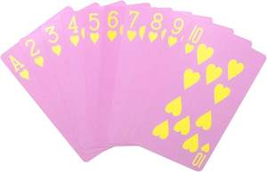 Carta d'arte personalizzata da 300gsm stampa bordi oro quattro carte da gioco Joker 4 colori - Product Image 4