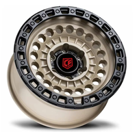 Jantes en alliage d'aluminium taille 17X9 18X9 pour voitures tout-terrain 6X139.7 Décalage -12 à 12 18 pouces 6 trous Jantes de voiture 4x4 pour SUV Camion
