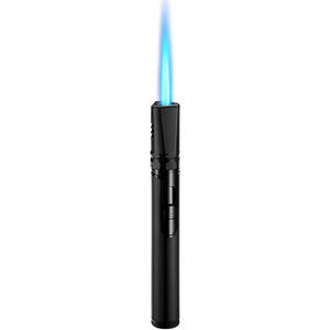 Encendedor de Antorcha Portátil Moderno de Metal con Mango Largo, Resistente al Viento, Fuego Directo, para Barbacoa al Aire Libre, Encendido de Cigarros JOFI - Product Image 1