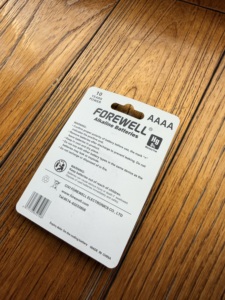 <span class=keywords><strong>Pile</strong></span> alcaline ultra LR61 <span class=keywords><strong>AAAA</strong></span> 1,5 V, longue durée, anti-fuite, pour jouets, télécommandes et électronique grand public (N°9, E96) - Product Image 4