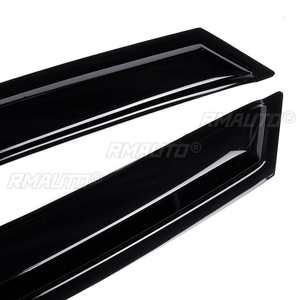 4x Deflectores de Ventana Laterales para Coche, Visores de Ventilación, Protectores de Lluvia para TOYOTA PRIUS 2010-2015, Cubiertas de Visera de Puerta, Embellecedores, Toldos y Refugios - Product Image 5