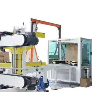 Factory Price Automatic Carton Box Case Opening Erecting Unpacking Machine