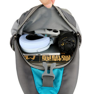 RUIQUWIN - Bolsa de Pecho de Poliéster Impermeable y Transpirable para Hombre, Ligera, Multifuncional, de Gran Capacidad - Product Image 4