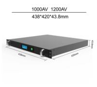 ASI 1U pour montage en rack 1000VA/1200VA avec écran LCD et AVR, à interaction linéaire, pour serveur, réseau et PC