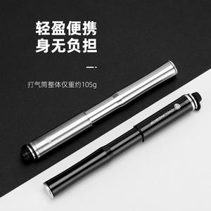 Cyclingbox – pompe à vélo en alliage d'aluminium, haute pression, Portable, adaptateur de buse en titane rouge HW26 - Product Image 4