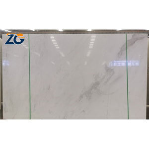 ZGSTONE chinois nouvelles dalles de marbre blanc carreaux projets gris rayure marbre livre Match blanc veines gris marbre pour panneau mural intérieur - Product Image 2