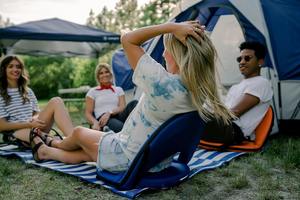 Verstelbare Gemakkelijk Te Dragen Visstoel Draagbare Opvouwbare Picknickstoel Voor Gebruik Buitenshuis - Product Image 4