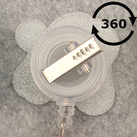 Montre de poche pour infirmière et médecin, avec mouvement à quartz Quicksand Stars, bracelet rétractable en titane, boîtier en plastique, seringue et stéthoscope
