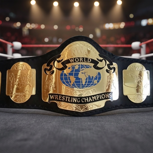 National <b>Wrestling</b> Alliance World Tag Team Championship Belt Set for Boxing and Martial Arts Including Karate & Judo - Product Image 1