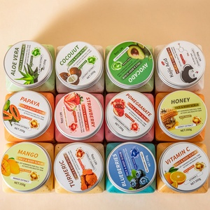 Gommage corporel naturel végétalien, formule personnalisée, aloe vera, acide kojique, 350 g, blanchissant, exfoliant, hydratant, élimine les taches brunes, OEM - Product Image 2