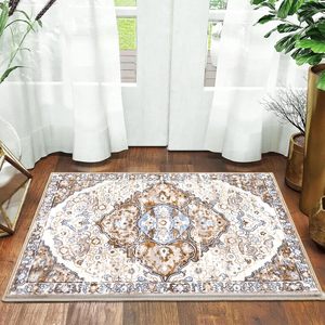 <span class=keywords><strong>Tappeto</strong></span> per Corridoio 2x3 Lavabile, Stile Vintage, Antiscivolo, <span class=keywords><strong>Beige</strong></span> Invecchiato, per Ingresso, <span class=keywords><strong>Cucina</strong></span>, Bagno - Product Image 1