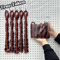 Cheveux à tresser 100% Kanekalon French Curls, 24 pouces, 250g, un paquet, pré-étirés, Loose Wave, Goddess Wave
