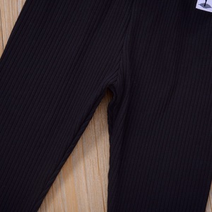 กางเกงเด็กผู้หญิงอายุ 1-6 ปี กางเกงลำลองแบบมีซับในผ้าริบสีพื้น รุ่น MA291 - Product Image 5