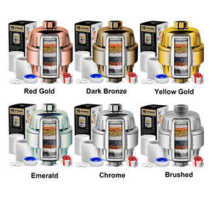 Sistem <span class=keywords><strong>Filter</strong></span> Shower Mewah dengan 5 Pengaturan Semprotan dan Kepala Shower Bertekanan Tinggi - Product Image 6