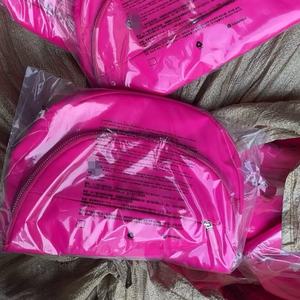 1l <span class=keywords><strong>Nylon</strong></span> Lulu Slingtas Voor Dames Stijlvol Rood Voor Roze Blauw Verstelbaar Heuptaille Voor Yoga Sport Crossbody Riemtas - Product Image 4