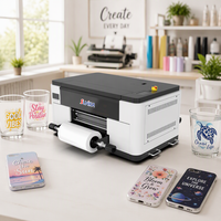 Imprimante UV DTF à plat Sunika Epson Xp600 pour films jet d'encre A3, imprimante de logos, autocollants, transferts 30cm, machine d'impression UV DTF