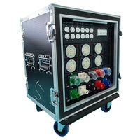 Sortie Twistlock 30 Amp Rack de distribution d'énergie triphasé Boîtiers de distribution d'alimentation audio DJ de scène