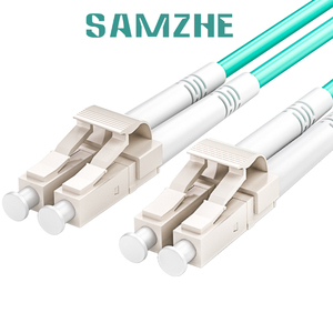 <span class=keywords><strong>Câble</strong></span> de brassage <span class=keywords><strong>optique</strong></span> SAMZHE LC/UPC-LC/UPC 10 Gigabit multimode duplex LSZH, <span class=keywords><strong>câble</strong></span> de brassage FTTH en <span class=keywords><strong>fibre</strong></span> <span class=keywords><strong>optique</strong></span>, <span class=keywords><strong>câble</strong></span> de brassage personnalisé - Product Image 1