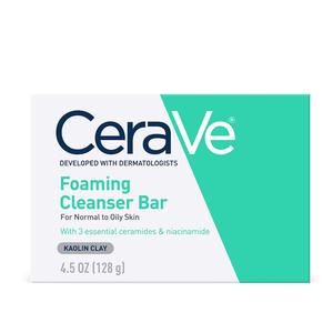 Jabón Limpiador Facial y Corporal en Barra sin Jabón, para Piel Grasa, 4.5 Onzas, Sin Fragancia, Control de Grasa con Ceramidas - Product Image 3