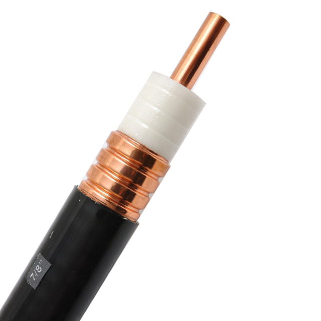 AVA6RK-50 Coaxial Cable corrugated copper 1-1/4 in black