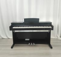 Piano Digital Y-828 88 Tuts Hammer Action dengan Chip France Dream 5704, Penutup Geser Bluetooth Ganda, dan 3 Pedal
