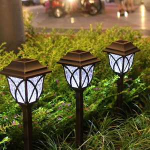Lampada da Giardino Nera Impermeabile IP65 Power <span class=keywords><strong>Dream</strong></span>, Illuminazione da Esterno, Lampada da Parete per Giardino, Luci Solari da Giardino - Product Image 1