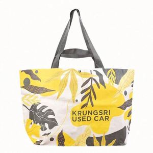 Bolsa Plegable de Polipropileno Tejido Extra Grande al por Mayor, Reciclable, para Mudanzas, Compras, Bolsa de Compras de Polietileno para Trabajo Pesado - Product Image 5