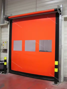 Chất lượng cao tốc độ cao cuộn lên tự sửa chữa nhanh cửa nhựa PVC kho chống collsion dây kéo cửa - Product Image 4