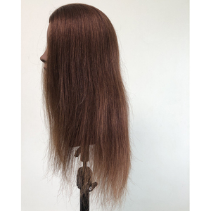 Tête d'entraînement en cheveux humains de 22 pouces, taille épaule, pour un cosplay efficace, le théâtre et la conception de costumes - Product Image 6