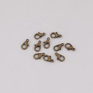 10/12/14/16/18mm 금속 스냅 후크 루프 랍스터 걸쇠 버클 100 pcs/bag 보석 발견 - Product Image 3