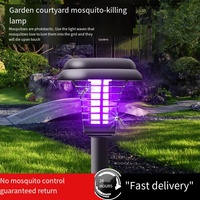 Décoration de jardin extérieure imperméable à l'eau alimentée par énergie solaire, contrôle des insectes, décoration anti-moustiques extérieure
